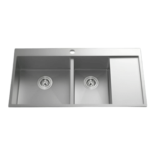 Newmatic Double H100 Handcrafted Kitchen Sink