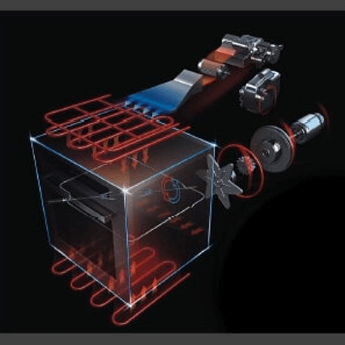 Power Efficient Newmatic Built-in Oven's Heating Elements and Fans