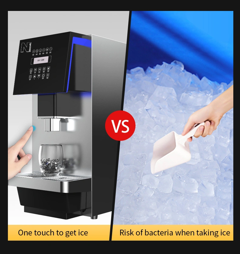 Using an Ice Dispenser V/S Ice Scooping
