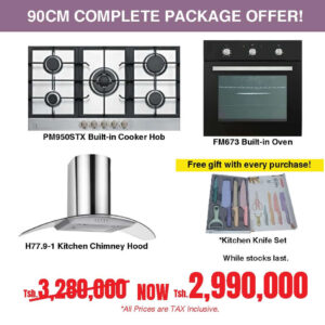 90cm kitchen appliances package on sale in Tanzania