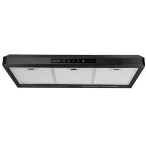 H18.9SB Black Slim Kitchen Hood